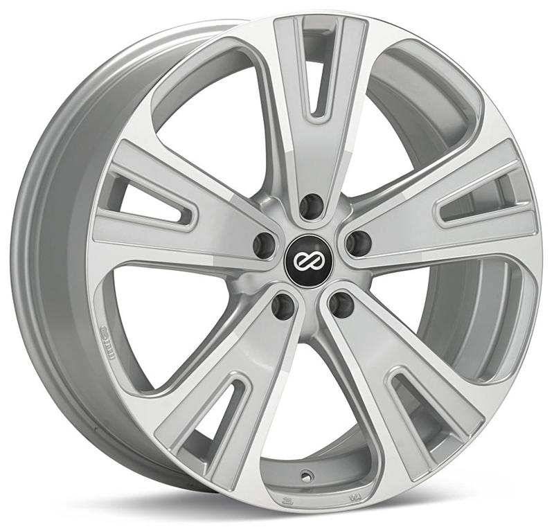Enkei SVX Silver Machined | 20x8.5" +40mm | 5x120mm Wheel
