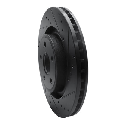 DFC D&S Black Brake Rotor (FRONT RIGHT): Jeep Grand Cherokee (06-10)