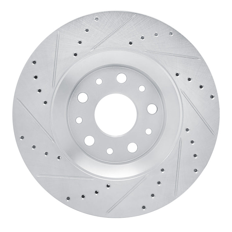 DFC D&S Silver Brake Rotor (FRONT RIGHT): Jeep Gladiator (18-25)