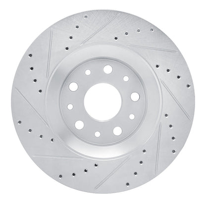 DFC D&S Silver Brake Rotor (FRONT RIGHT): Jeep Gladiator (18-25)