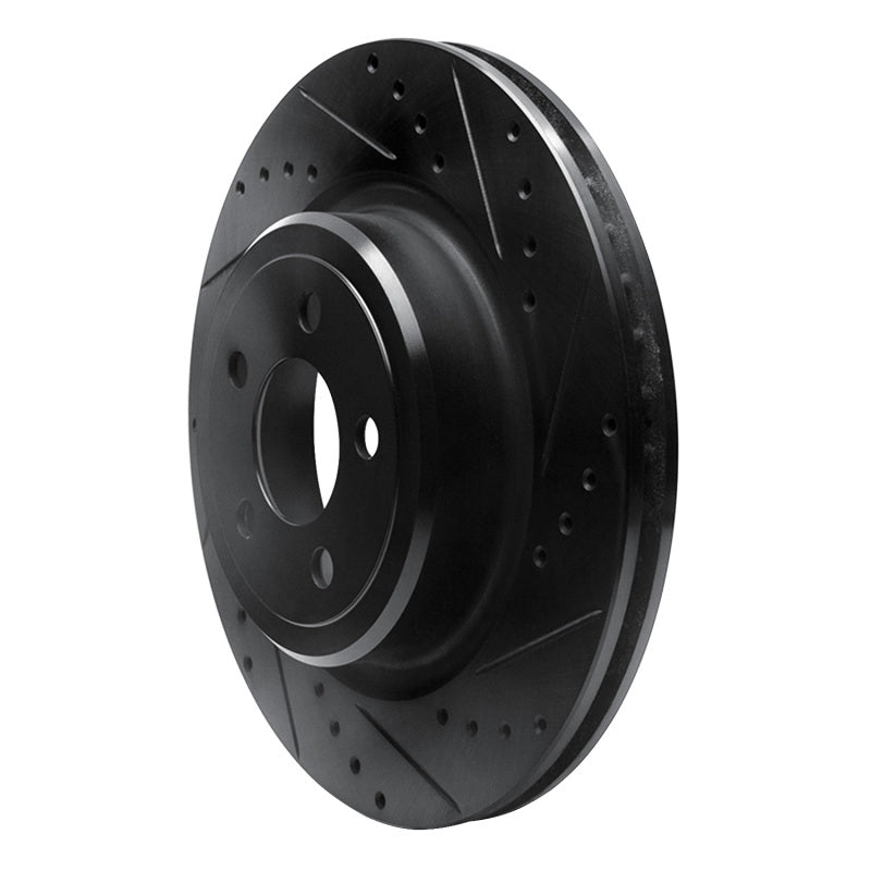 DFC D&S Black Brake Rotor (REAR RIGHT): Dodge Charger (06-23)