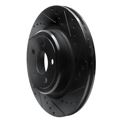 DFC D&S Black Brake Rotor (REAR RIGHT): Dodge Charger (06-23)