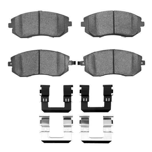 R1 02-12 Saab 9-2X Semi-Met Pads & Hardware Kit