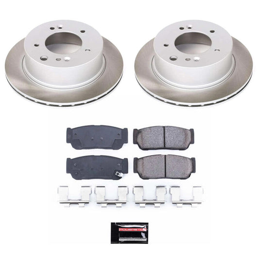 PowerStop Rotor Kit | 2003–2006 Kia Sorento (SC5901)