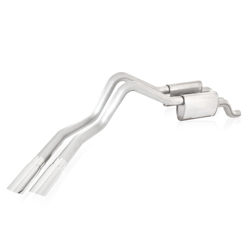 Stainless Works 3in S-Tube Mufflers Exits Behind Passenger Rear Tire | Ford Raptor (10-14) (FTR10CB-LMF)