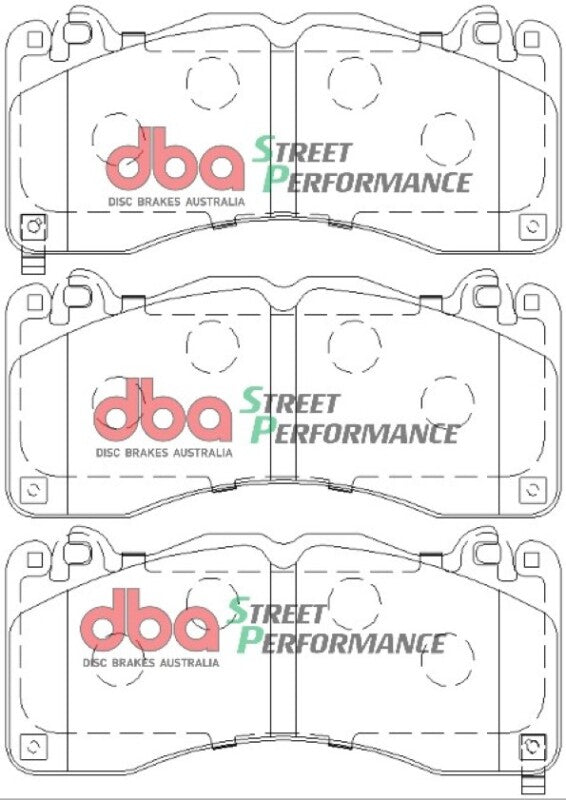 DBA SP500 Front Street Perf Brake Pads | Ford Mustang GT (15-18) (DB9021SP)