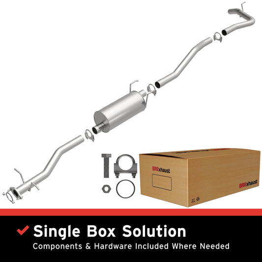 BRExhaust 1995-1998 Toyota T100 3.4L Direct-Fit Replacement Exhaust System