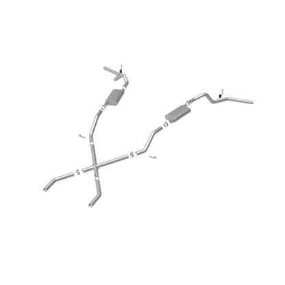 MagnaFlow Crossmember-Back Performance Exhaust System | Chevrolet 1960-72 (16643)