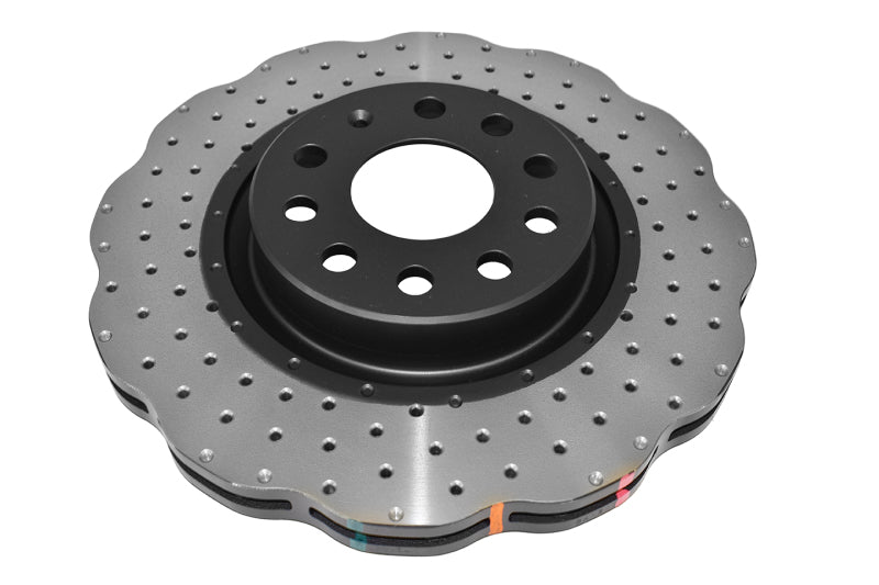 DBA Front 4000 Series Drilled Wavey Brake Rotor | Audi A3 (06) (DBA42806WXD)