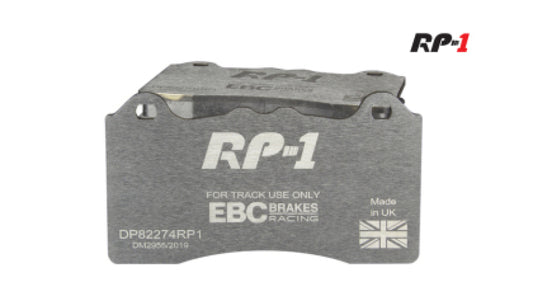 EBC Racing 13in Rear Rotors RP-1 Race Rear Brake Pads | BMW Z4 G29 / Toyota GR Supra (DP82405RP1)