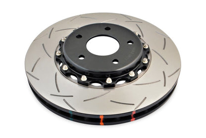 DBA Front Slotted 5000 Series 2 Piece Rotor w/ Black Hat | Nissan Skyline (Various) (DBA5928BLKS)