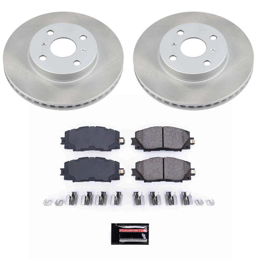 PowerStop Rotor Kit | 2007–2018 Toyota Yaris (SC5863)