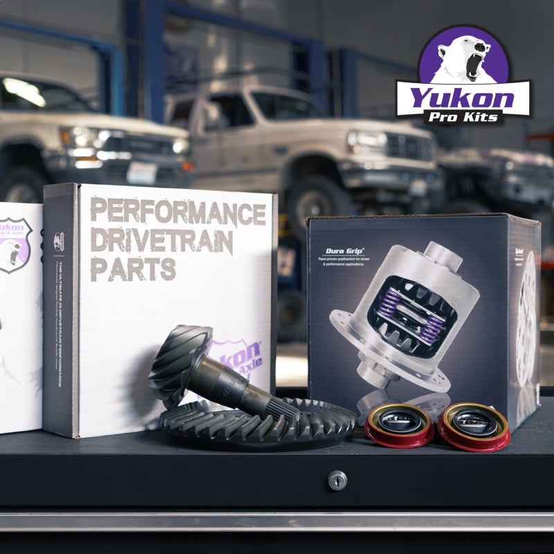 Yukon Gear 8.25in CHY 4.88 Rear Ring & Pinion Install Kit Positraction 1.618in ID Axle Bearings