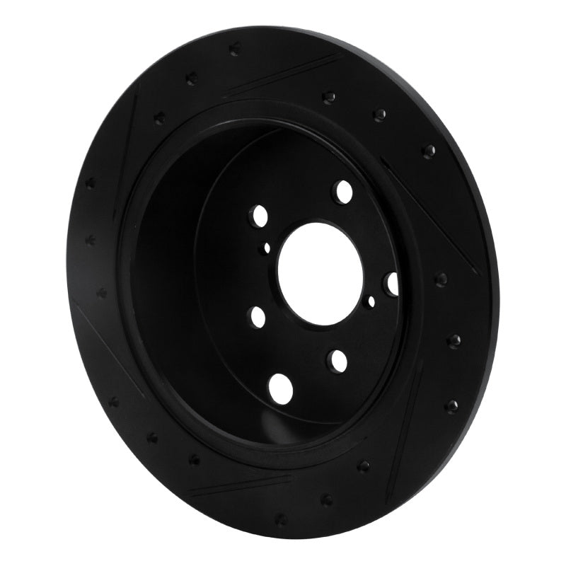 R1 12-23 Subaru XV Crosstrek Rear Drilled & Slotted Rotor (ECB-13025R)