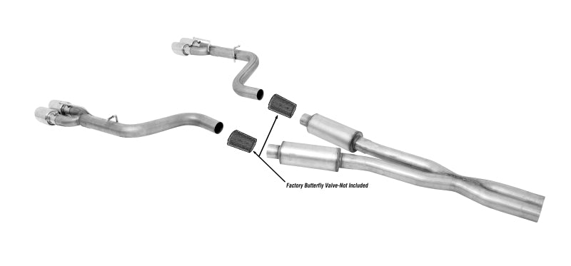 Gibson 3in Cat-Back Dual Exhaust | Dodge Challenger SRT Hellcat (15-19) (617010)