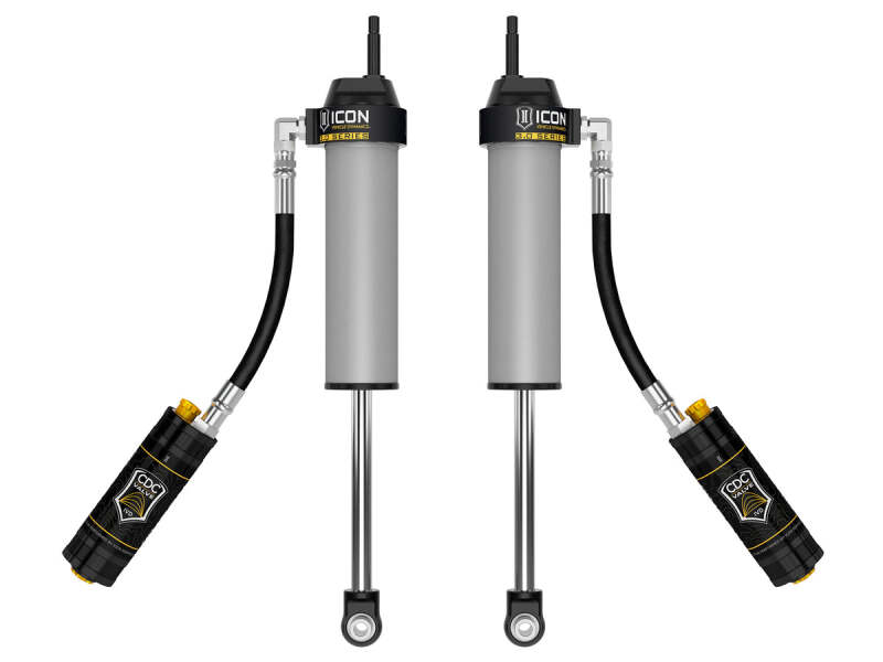 ICON 61802CP 3.0 Series Front Remote Reservoir Shocks CDCV for 05-26 Super Duty