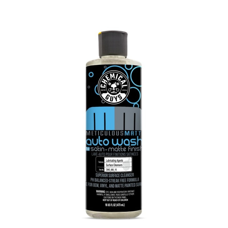 Chemical Guys Meticulous Matte Auto Wash For Satin and Matte Finish Paint (CWS_995)
