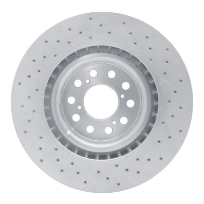 DFC 17-25 Honda Civic Hatchback Drilled Front Rotor | Honda Civic X (16-22) (620-59065)