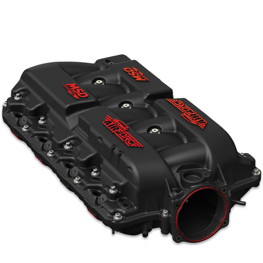 MSD Atomic 2701 AirForce LS7 Intake Manifold, Red