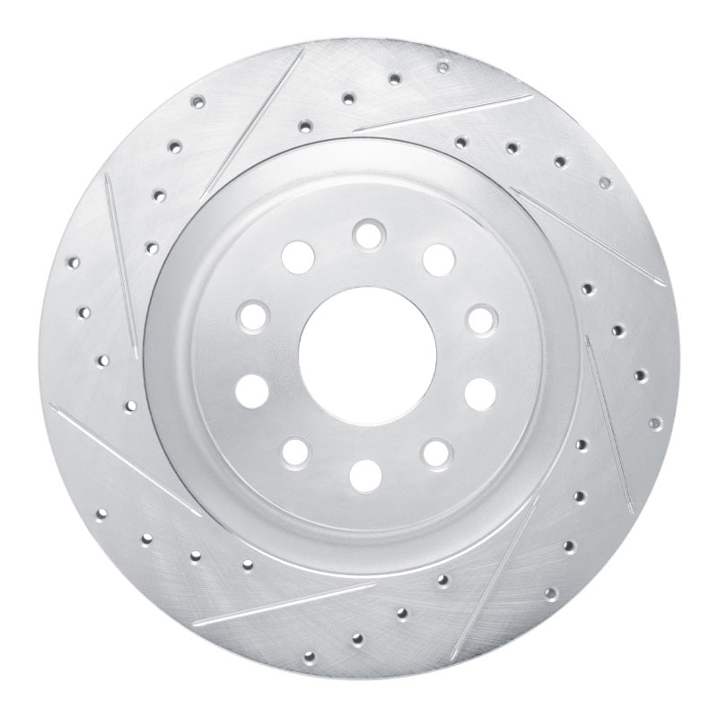 DFC D&S Silver Brake Rotor (REAR LEFT): Dodge Charger (21-25)