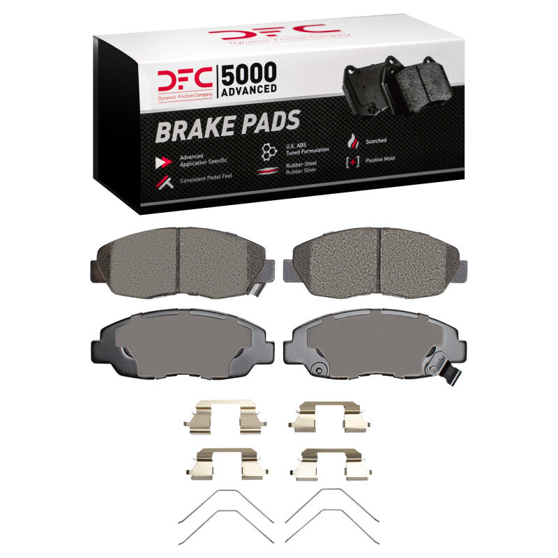 DFC 96-16 Honda Civic VIII-IX Front Ceramic Pads & Hardware | Civic (96-15) (1551-1578-01)