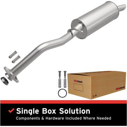 BRExhaust 2010-2016 Toyota Prius 1.8L Direct-Fit Replacement Exhaust System