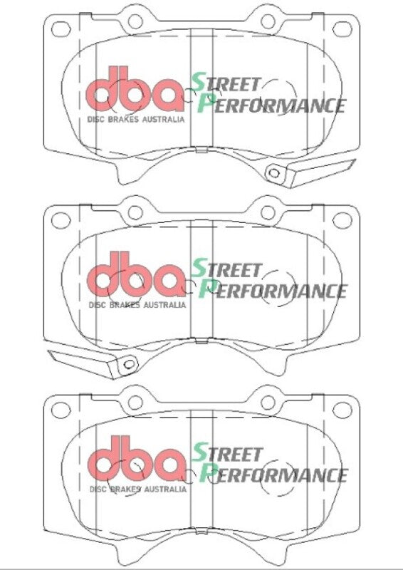 DBA SP Performance Front Brake Pads | Toyota FJ Cruiser (11-16) (DB1482SP)