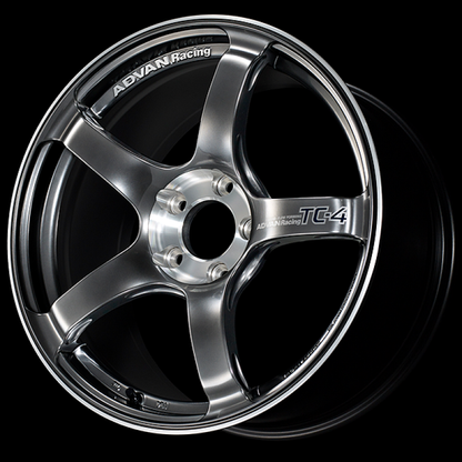 Advan TC-4 SE Racing Hyper Black/Diamond Cut | 18x9.5" +45mm | 5x120mm Wheels