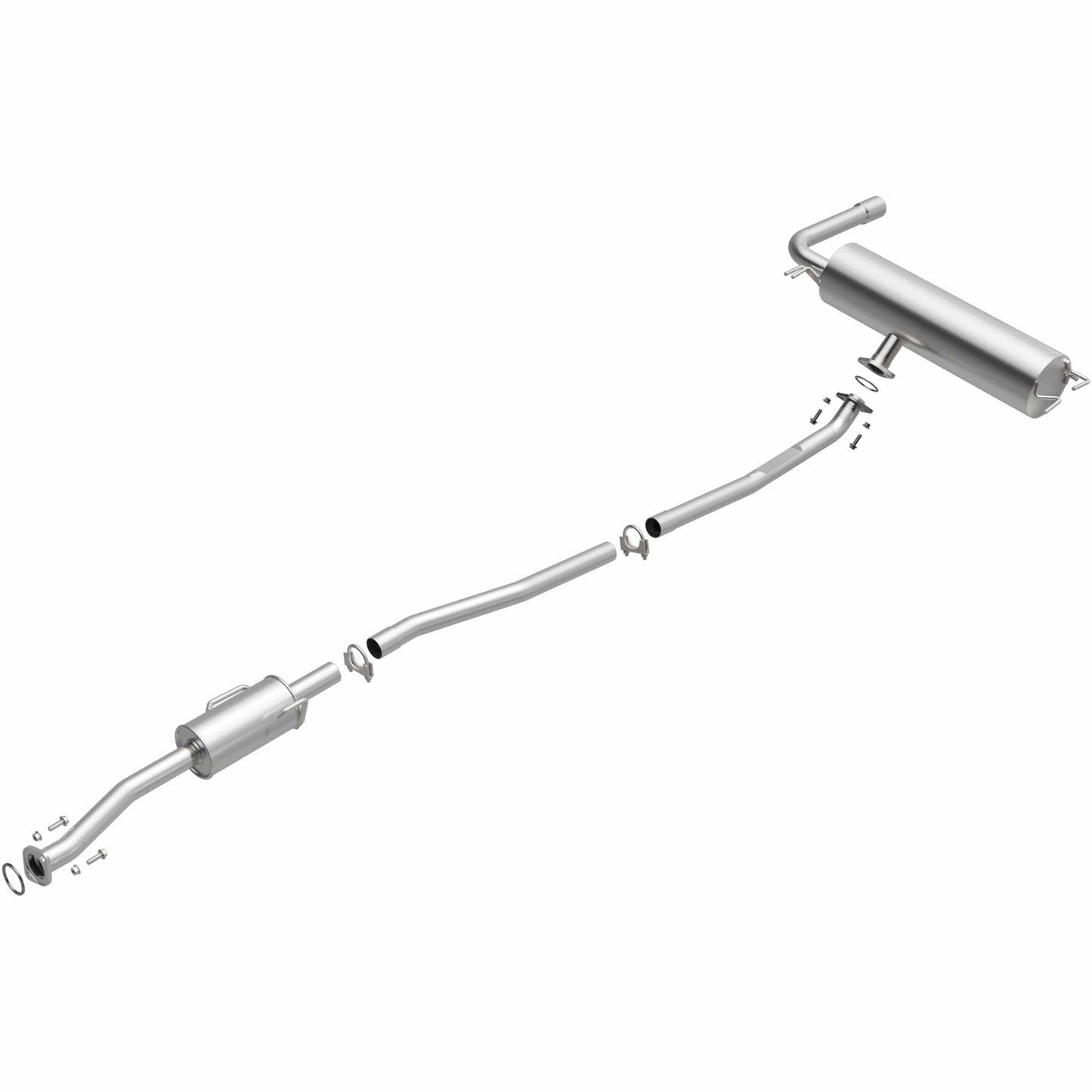 BRExhaust 2001-2003 Toyota RAV4 2.0L Direct-Fit Replacement Exhaust System