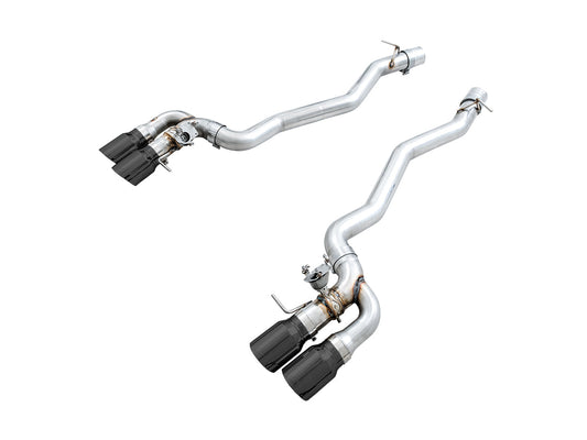 AWE Tuning AWE SwitchPath Axle-back Exhaust for BMW F90 M5 - Diamond Black Tips - 3025-43065