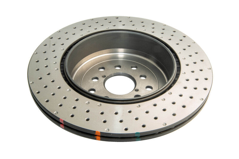 DBA Rear Cross Drilled/Dimpled 4000 XD Series Rotor | Subaru WRX STi (04-17) (DBA43051XD-10)