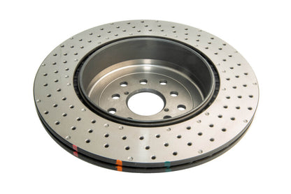 DBA Rear Cross Drilled/Dimpled 4000 XD Series Rotor | Subaru WRX STi (04-17) (DBA43051XD-10)