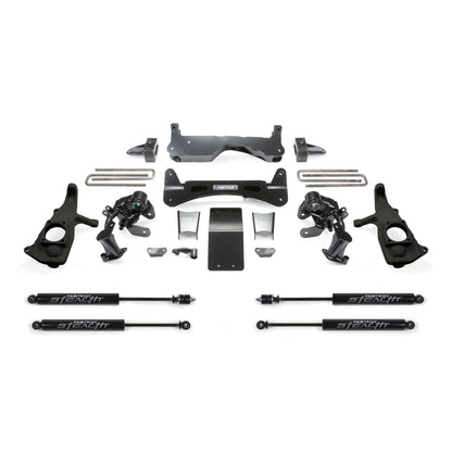 Fabtech 6" RTS System w/ Stealth | GM 3500HD 2WD/4WD (11-19) (K1051M)