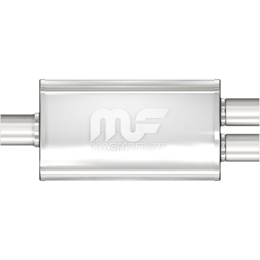 MagnaFlow 3.5 X 7in. Oval Straight-Through Performance Exhaust Muffler 11148