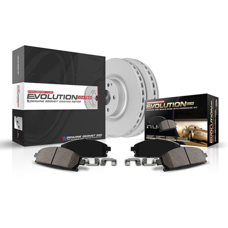 PowerStop Z17 Geomet Coated Brake Kit | Subaru WRX (14-21) (CRK131)