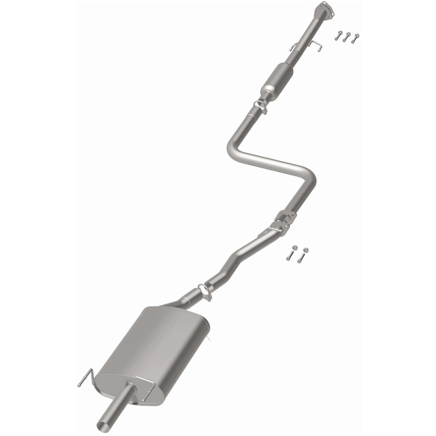 BRExhaust 1992-1993 Honda Accord 2.2L Direct-Fit Replacement Exhaust System