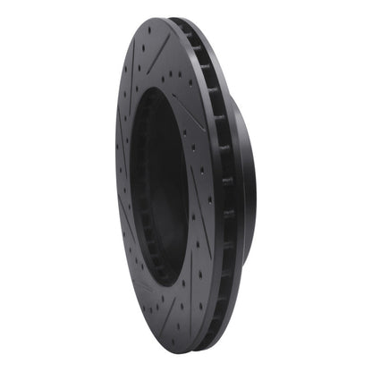 DFC D&S Black Brake Rotor (FRONT RIGHT): Jeep Grand Cherokee (99-04)