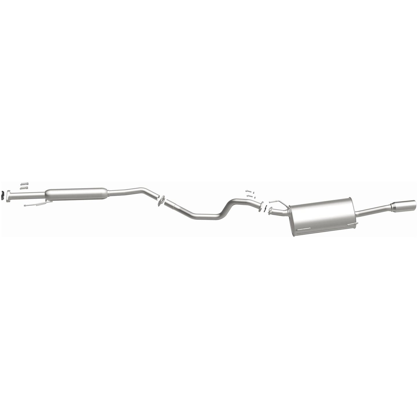 BRExhaust 2013-2019 Nissan Sentra 1.8L Direct-Fit Replacement Exhaust System