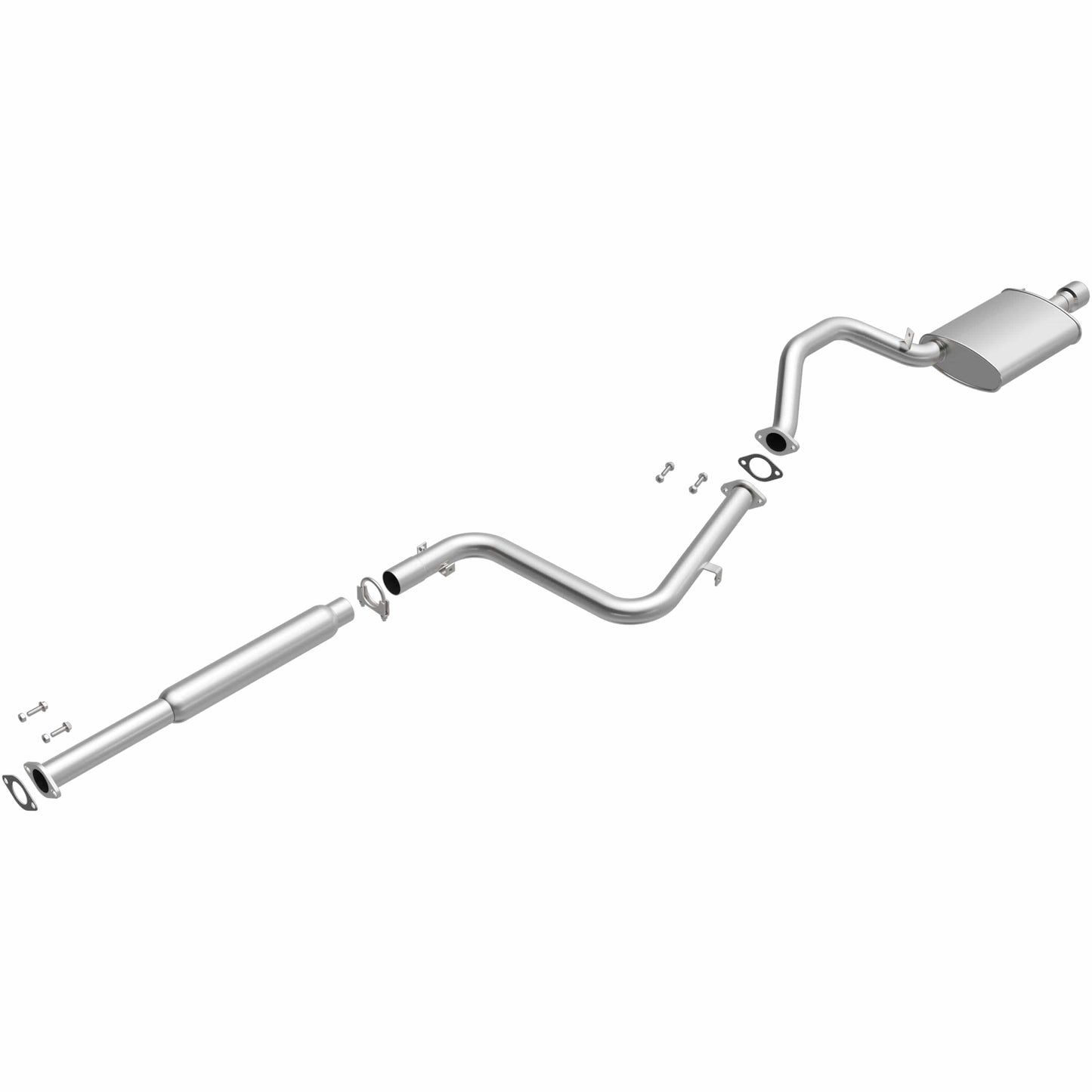 BRExhaust 2001-2005 Mitsubishi Eclipse Direct-Fit Replacement Exhaust System