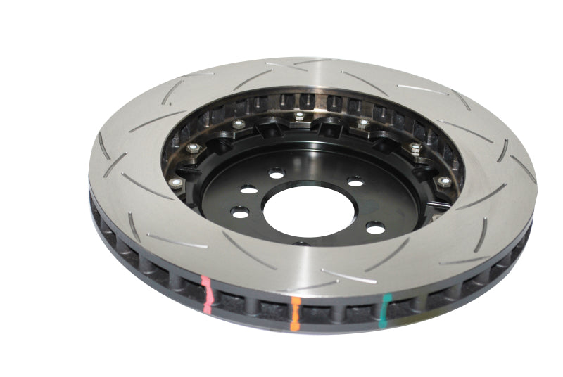 DBA 5000 Series T3 Front Slotted 2 Piece Rotor w/ Black Hat | Lotus Evora F (09-15) (DBA52364BLKS)