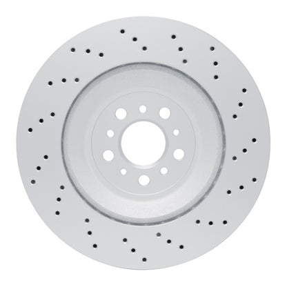 DFC 21-25 BMW M4 Left Rear D&S Coated Rotor | M2 (624-31194D)
