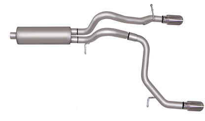 Gibson 2.5in Dual Split Cat-Back Exhaust | Hummer H3 Alpha (08-10) (612701)