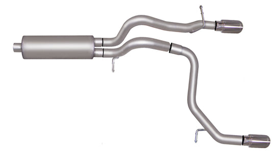 Gibson 2.5in Dual Split Cat-Back Exhaust | Hummer H3 Alpha (08-10) (612701)
