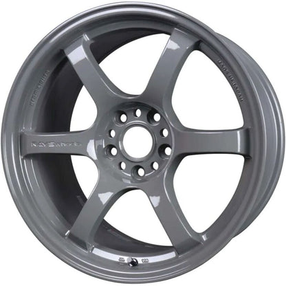 (set of 4) Gram Lights 57DR Glossy Gray | 18x9.5" +38mm | 5x100mm Wheel