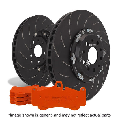 EBC Brakes S15KR1165 Extra Duty Orangestuff Pad & USR Rotor Kit for Ford F150