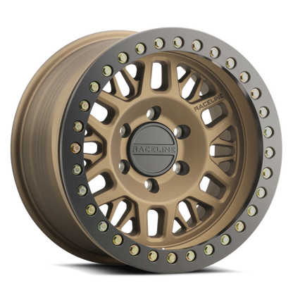 Raceline RT951 Ryno Bronze & Black Ring Beadlock | 17x9" -38mm | 5x127mm Wheel