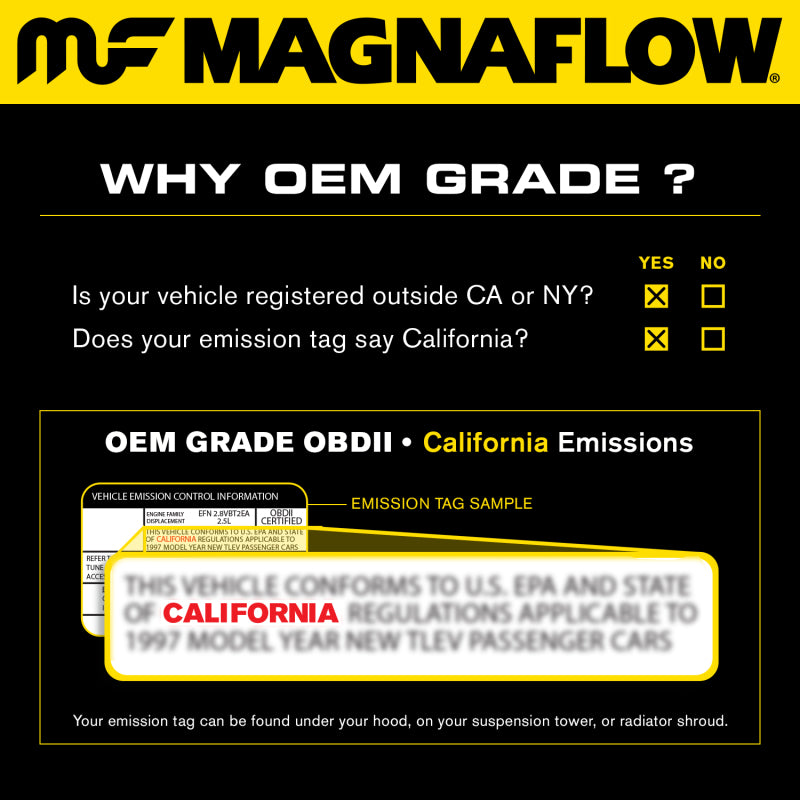Magnaflow 51103 Conv Dir Fit 04-06 Ford Ranger/ Mazda B3000/B4000
