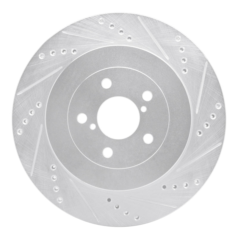 R1 03-07 Subaru Impreza Rear Drilled & Slotted Rotor | 00-07 (631-13015R)