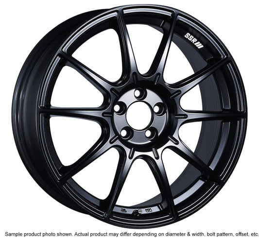 SSR GTX01 18x7.5 +53 5x114.3 Flat Black