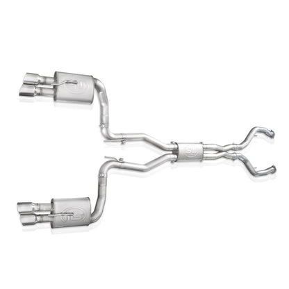 Stainless Works 3in Catback System X-Pipe Turbo Chambered Muffler 3.5in Tips | Pontiac G8 GT (08-09) (PG8CBFC)